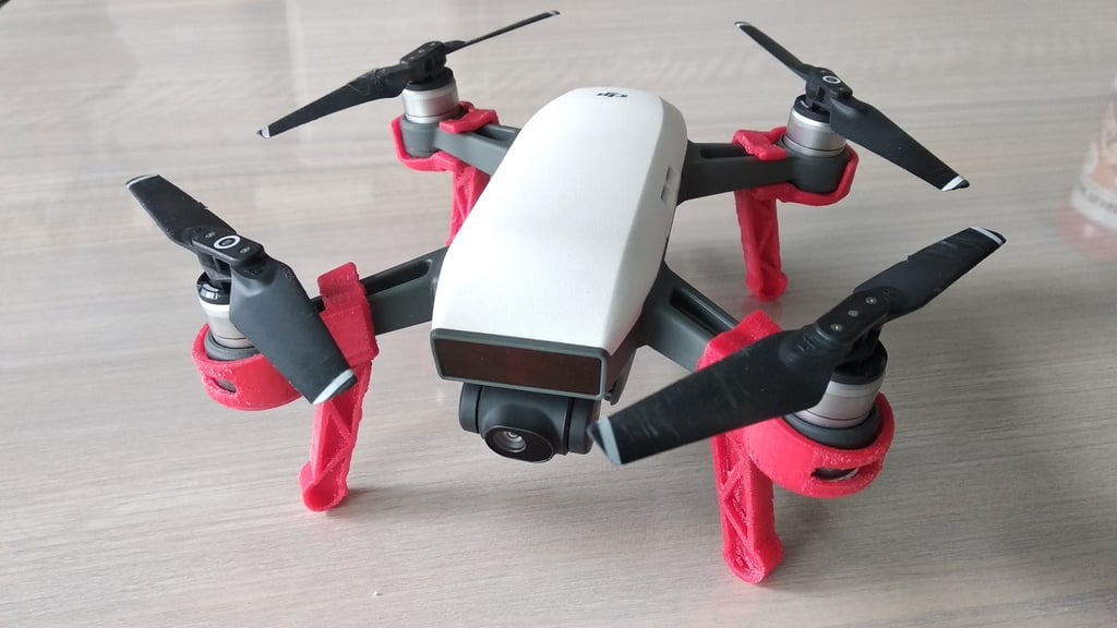 DJI Spark Landing Gear Accessories with Snap Fit Legs