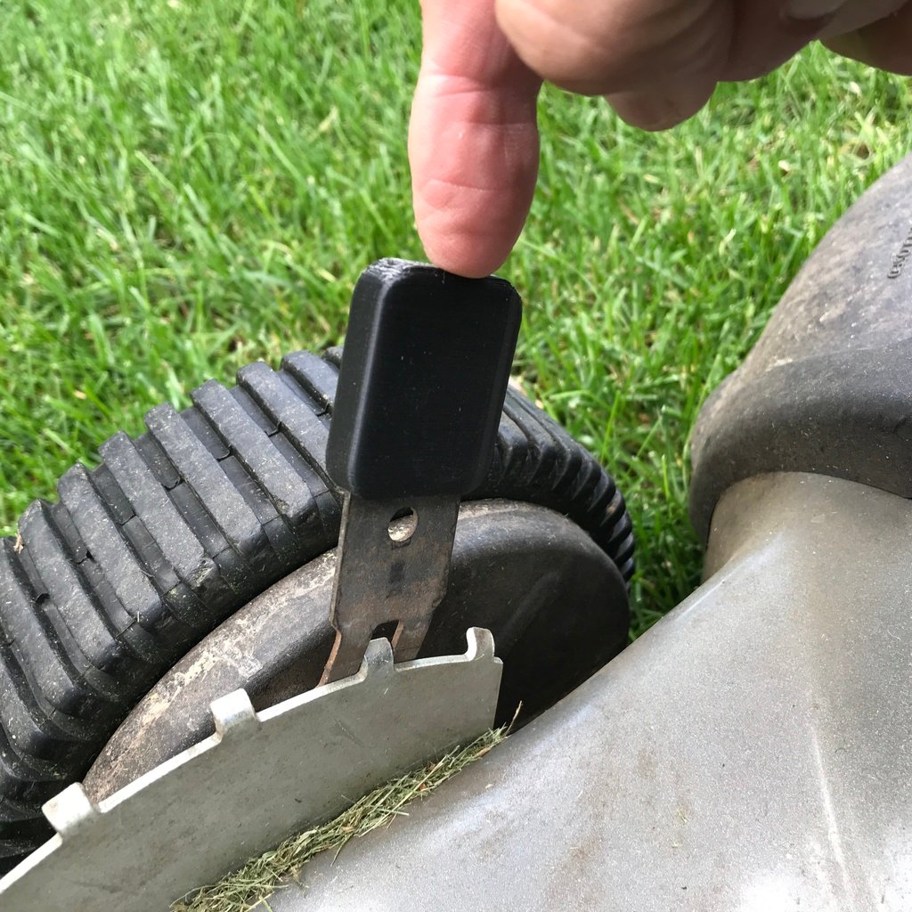 Height adjustment handle for Craftsman lawn mower