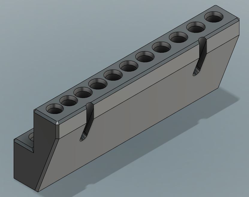 Fractional Drill Bit Index for Pegboard from 1/16&quot; to 1/2&quot; in 1/64&quot; increments