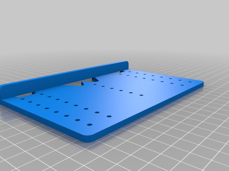 Template for mounting handles on drawer and cabinet doors