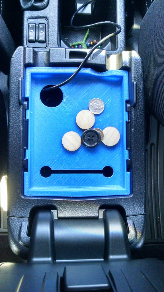 Centre Console Tray Compatible with 2013 Subaru Impreza / Crosstrek