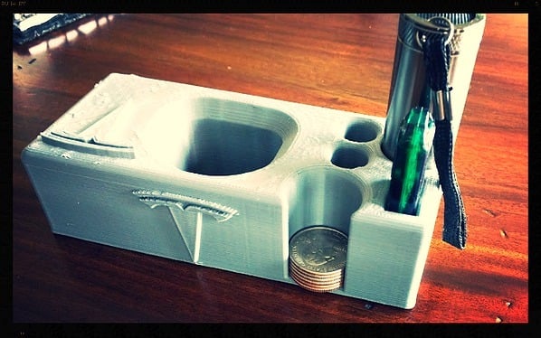 Tesla Model S Center Console Organizer