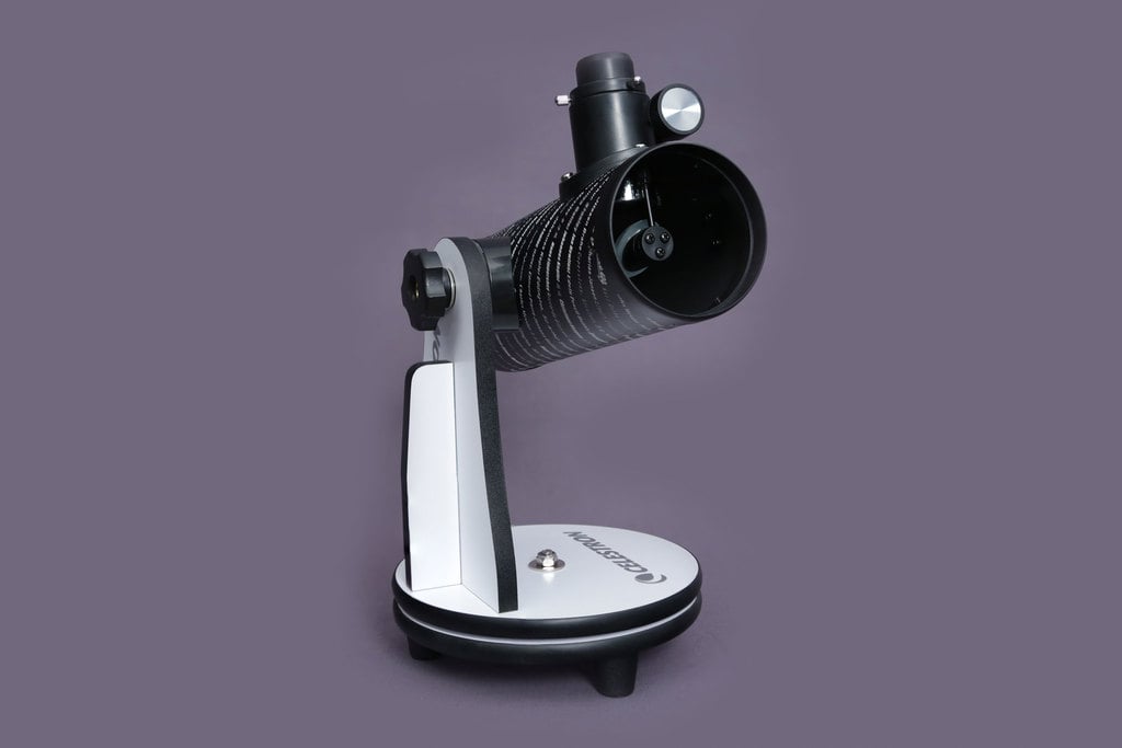 Camera stand and lens adapter for Celestron Telescope