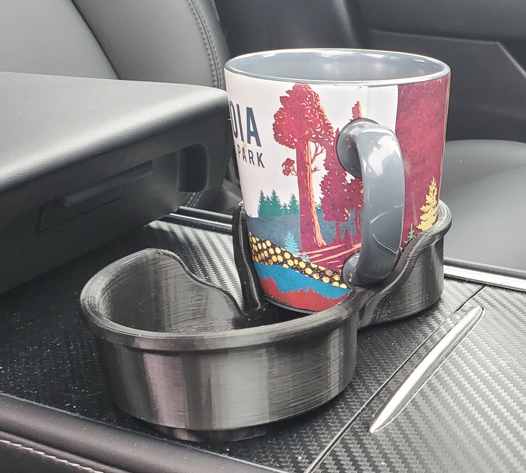 Cup Holder Enlarger for Tesla Model 3