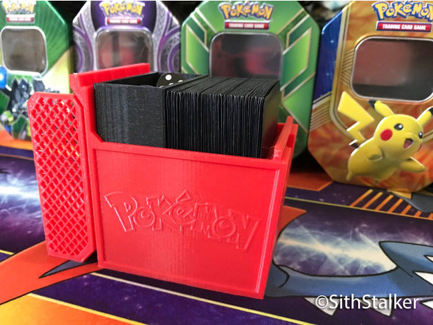 Pokemon deck box med logo