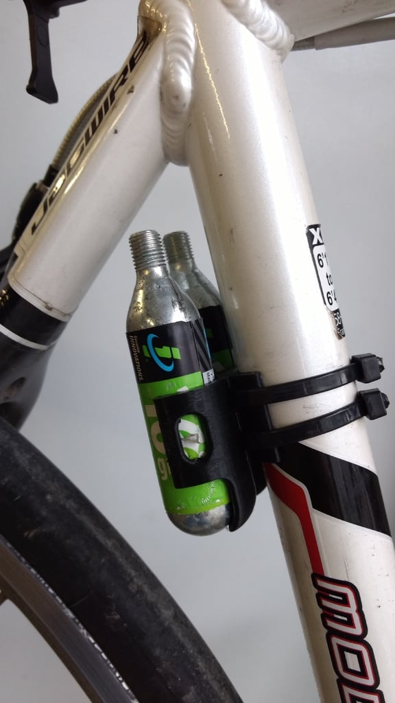 Microflate CO2 bike holder for 27.2 seat tubes for triathlons