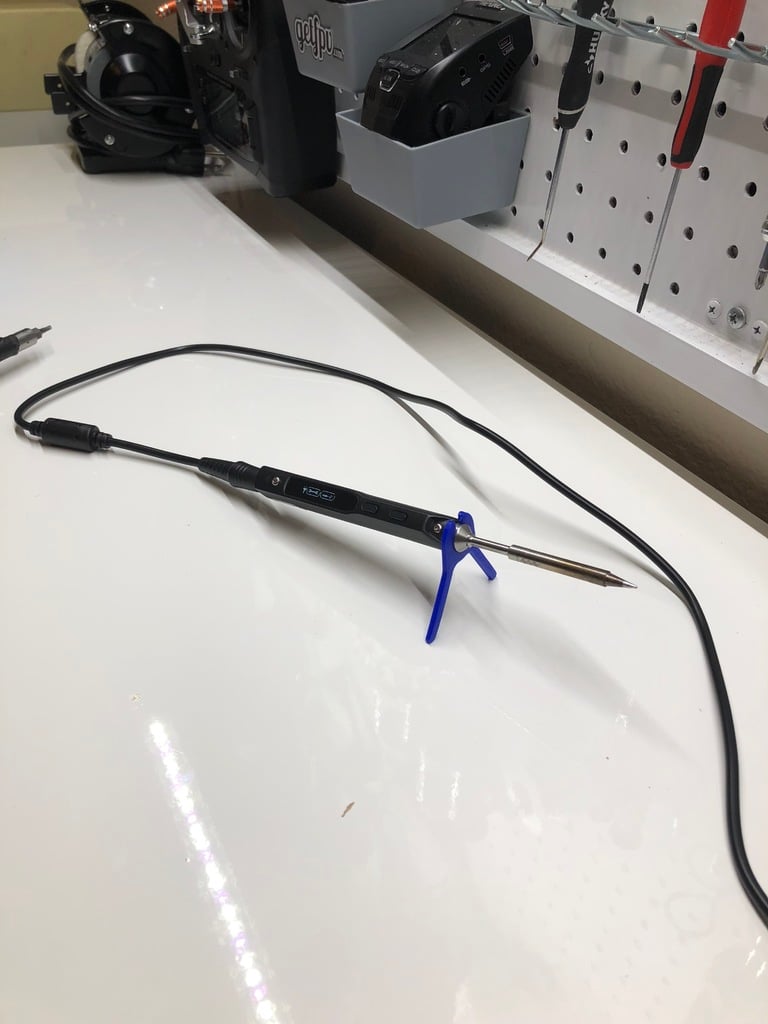 Strong holder for TS100 soldering iron