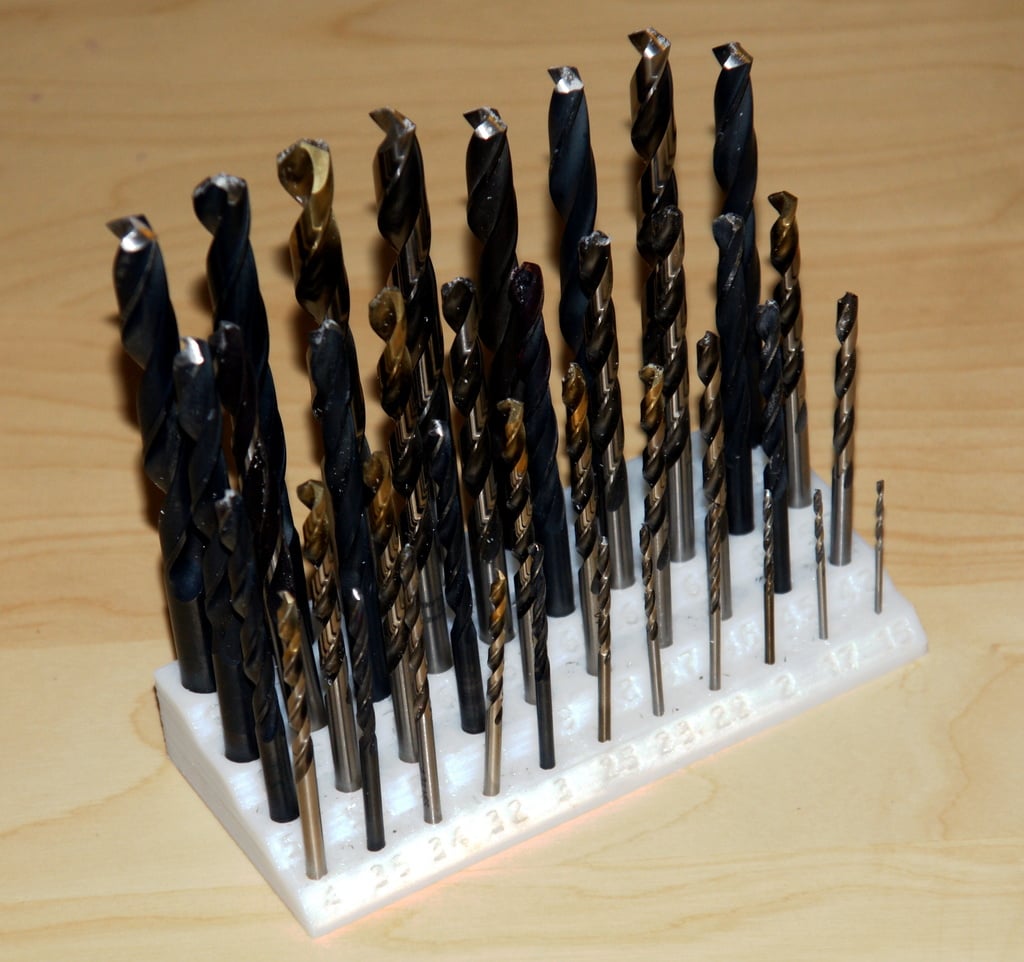 Parametric drill rod for different sizes
