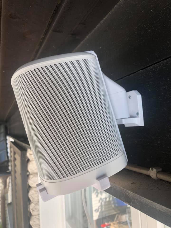 SonosOne speaker wall mounting