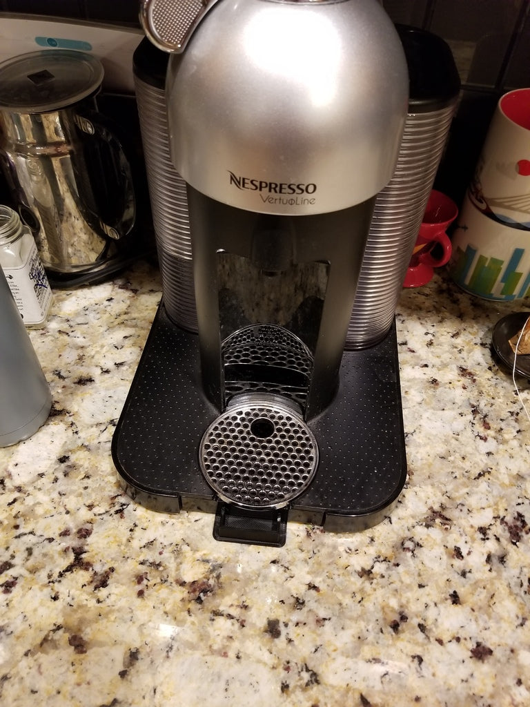 Vertuoline Holder for tall coffee bottles for Nespresso machines