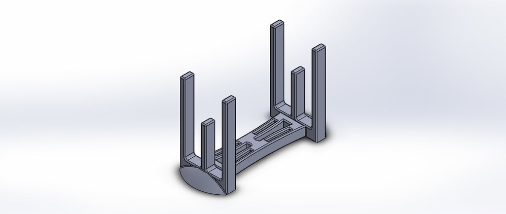 Vertical Keyboard Stand for Assembly and Disassembly