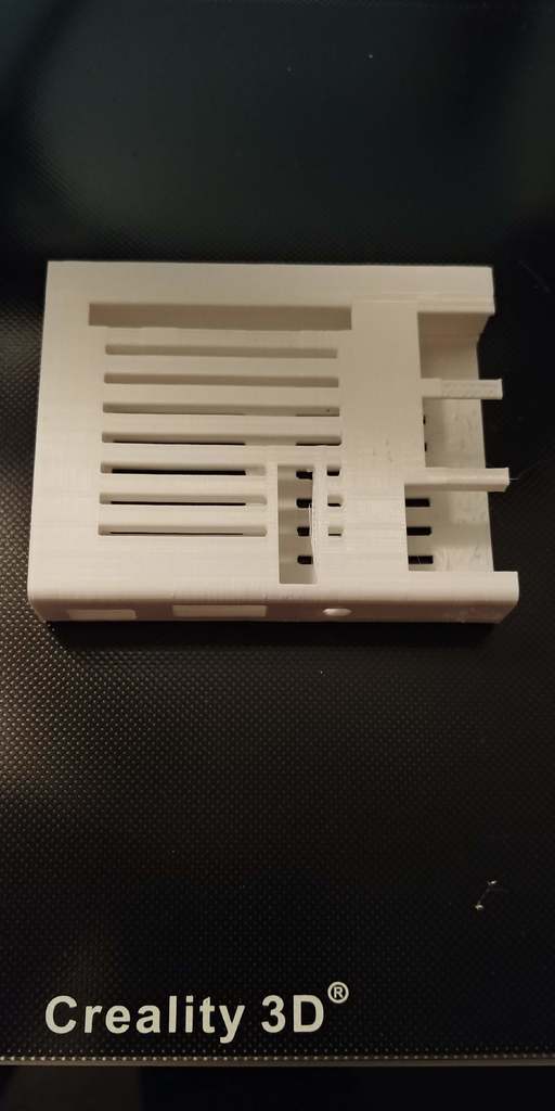 Ender 3 Raspberry Pi case with fixed heatsink