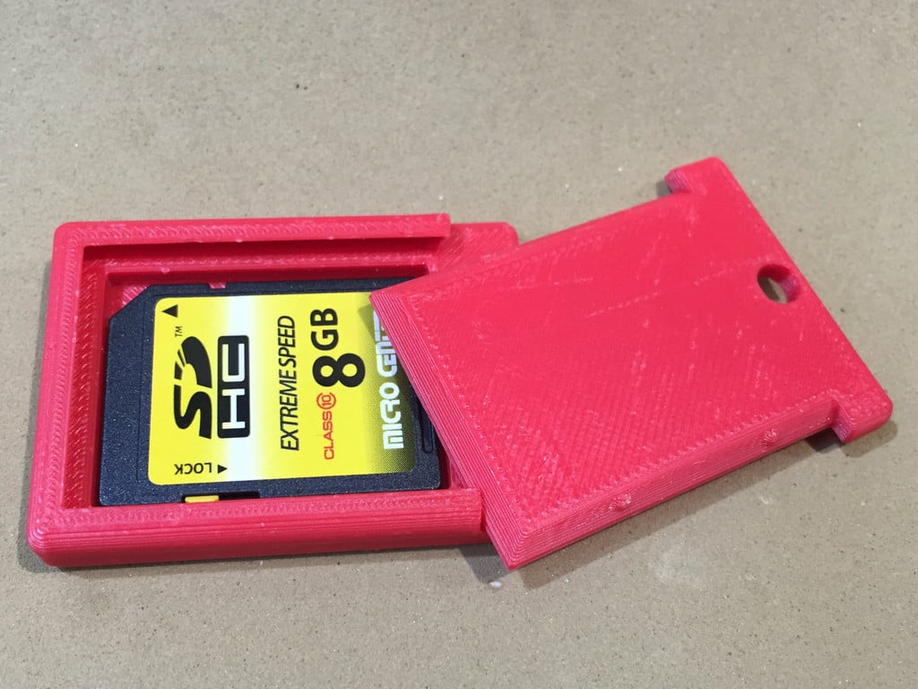 SD card protection case