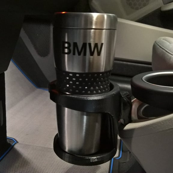 Car cup holder for BMW vehicles - 2 parts