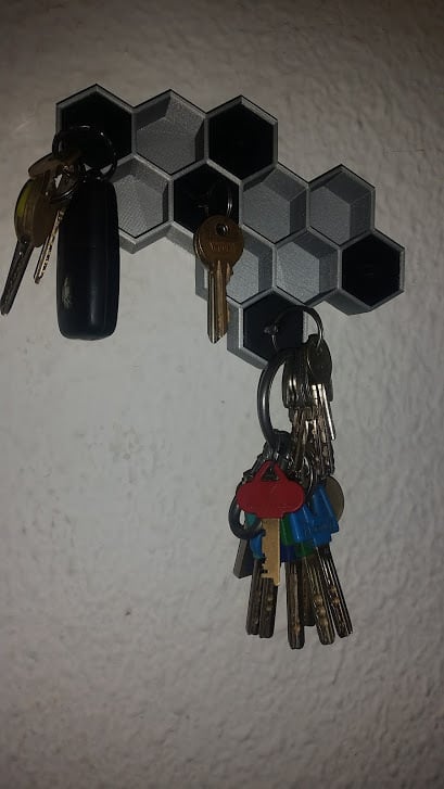 Honeycomb Key Holder Organizer