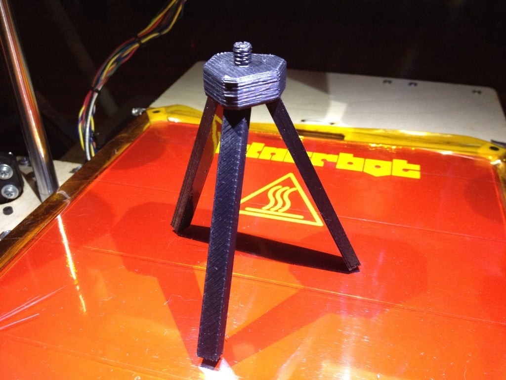Mini Tripod with Printable Legs for Small Cameras