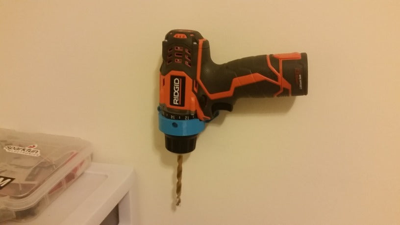 Wall-mounted Hanger for Cordless Drill