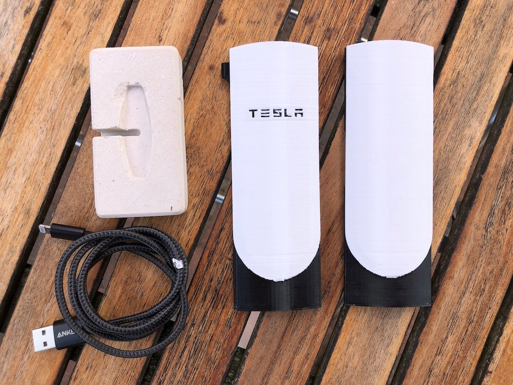 Tesla V4 Supercharger Phone Charger Model