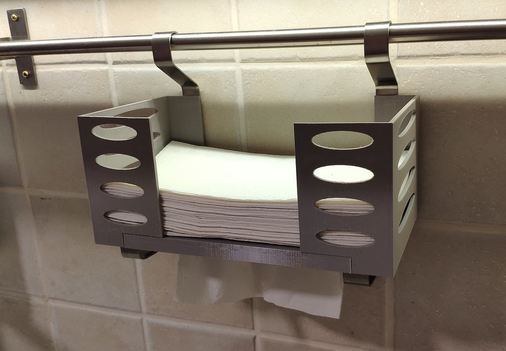 Ikea Grundtal Shelf Paper Towel Dispenser