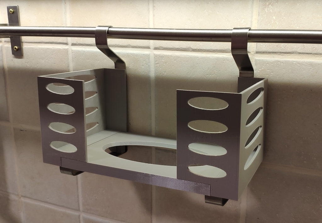 Ikea Grundtal Shelf Paper Towel Dispenser