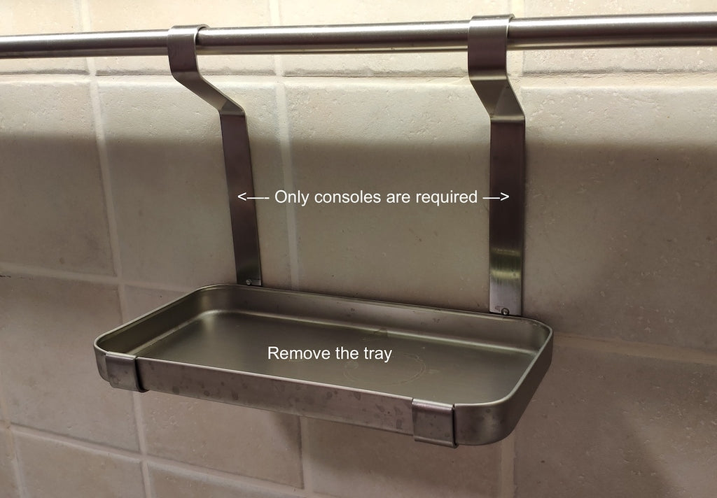 Ikea Grundtal Shelf Paper Towel Dispenser