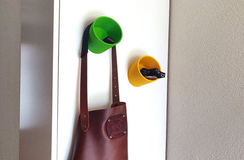 Wall mounted hanger &amp; storage for small items