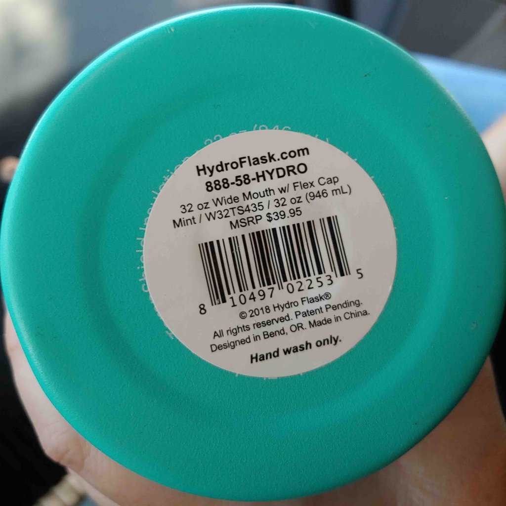 Hydro Flask Holder adapter for the Car&#39;s Cup Holder
