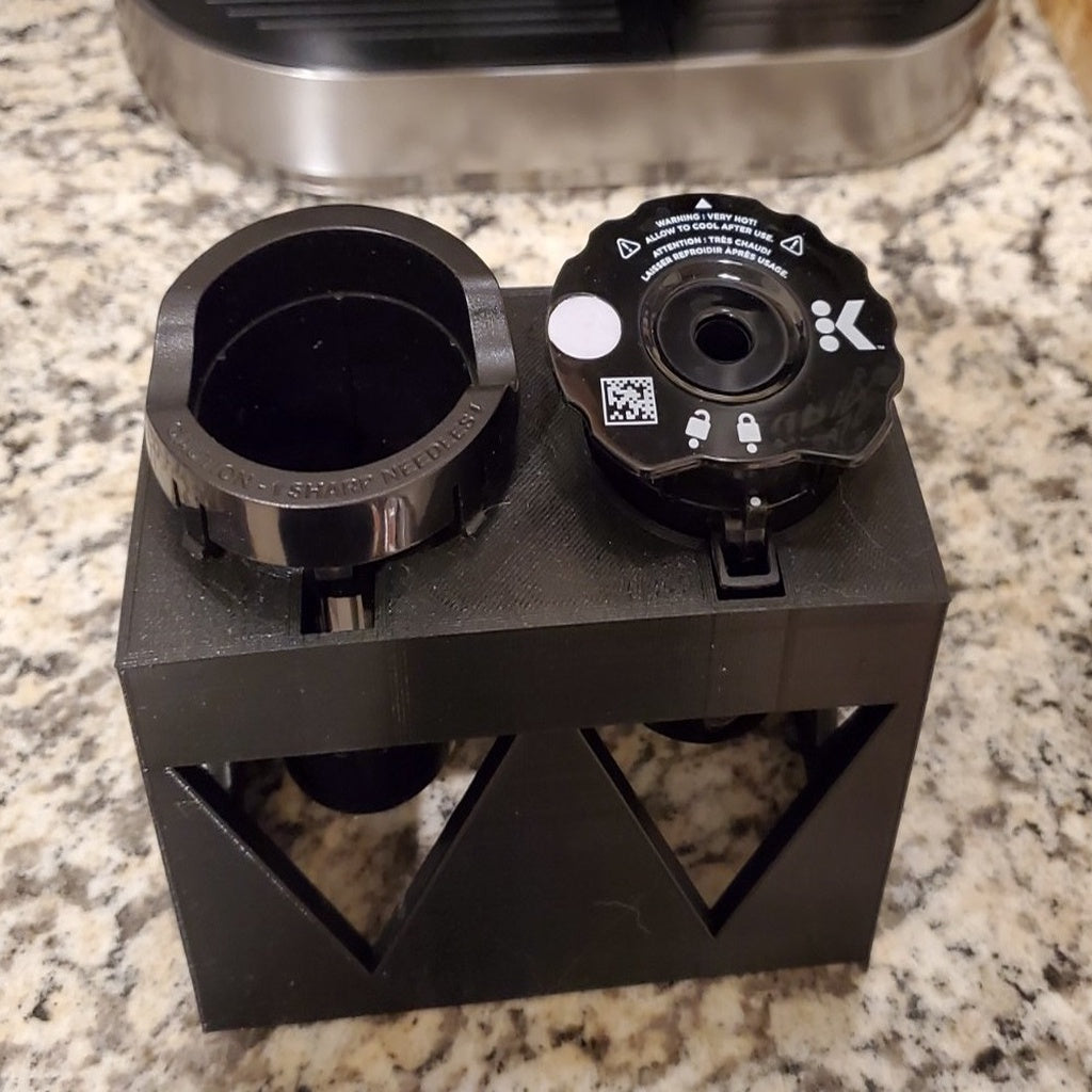 Holder/stand for Keurig &quot;My K-Cup&quot; coffee capsule