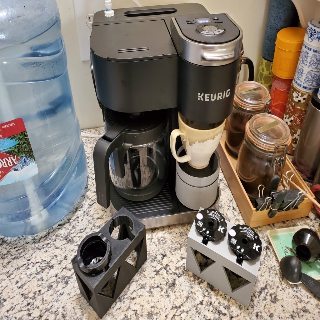 Holder/stand for Keurig &quot;My K-Cup&quot; coffee capsule