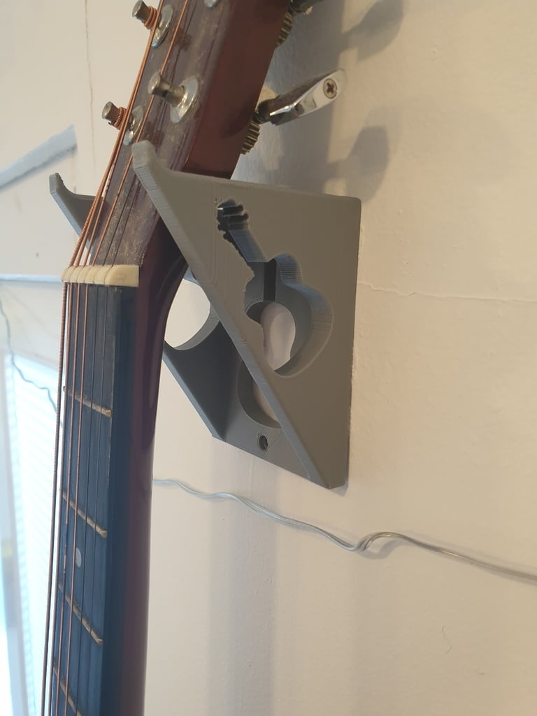 Guitar wall hanging