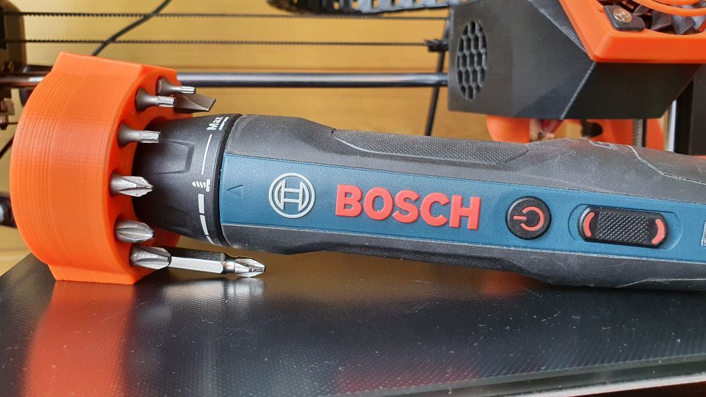 Bosch GO 2 Electric Screwdriver Base with Bit Storage