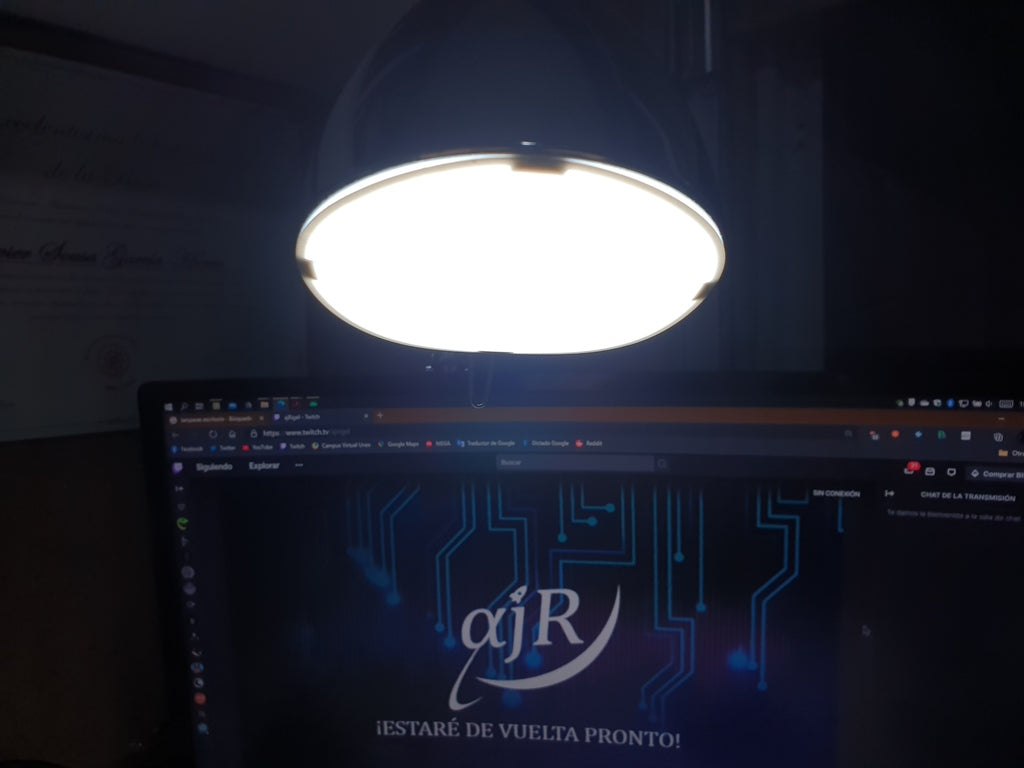 Desk lamp diffuser cover for Streaming, Photography and Makeup