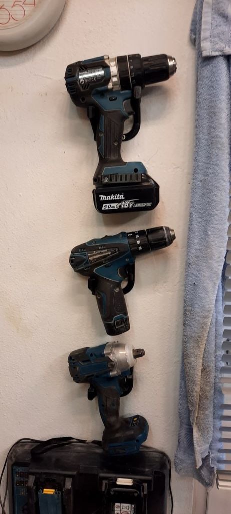 Makita Cordless Tool Wall Mount