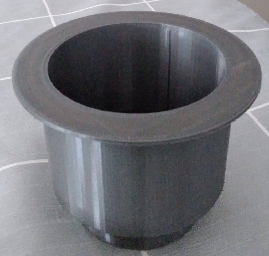 Cup holder for boat or caravan