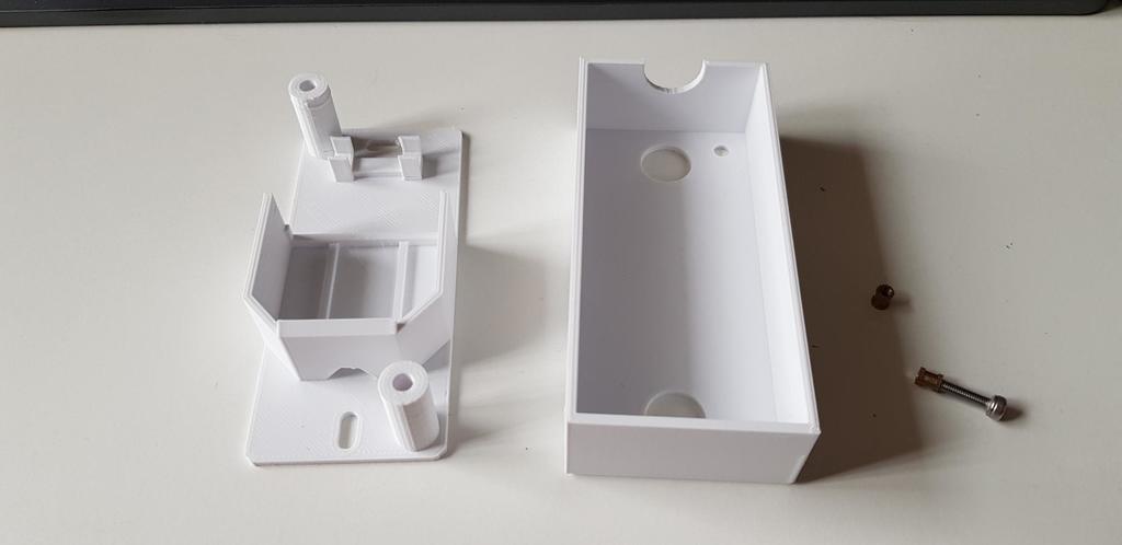 Shelly case for local operation of roller blinds
