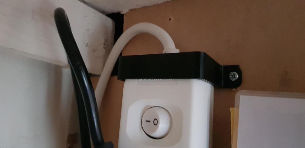Wall mounting for Ikea Powerstrip