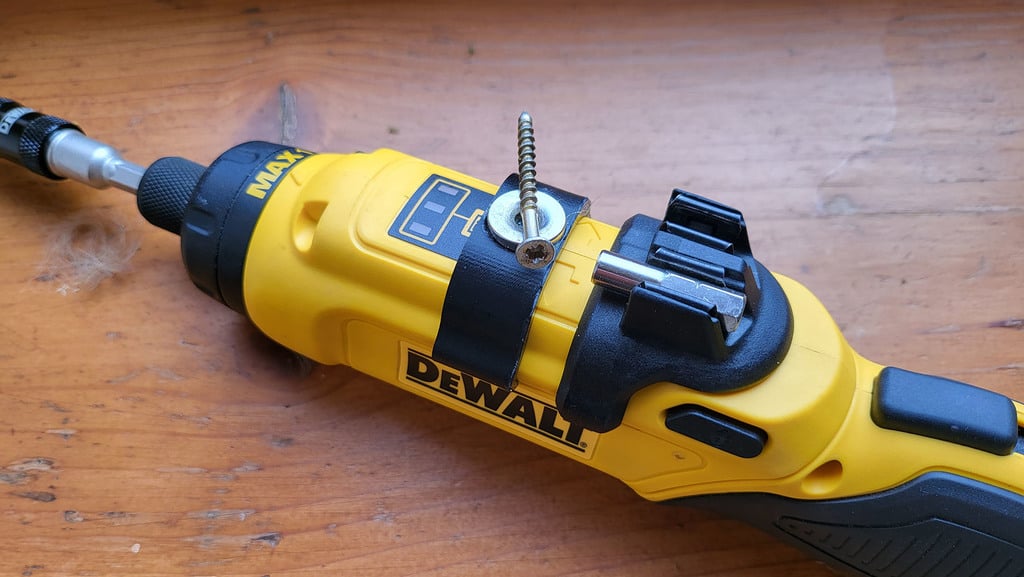 Magnetic holder for DeWALT DCF680 8v MAX screwdriver