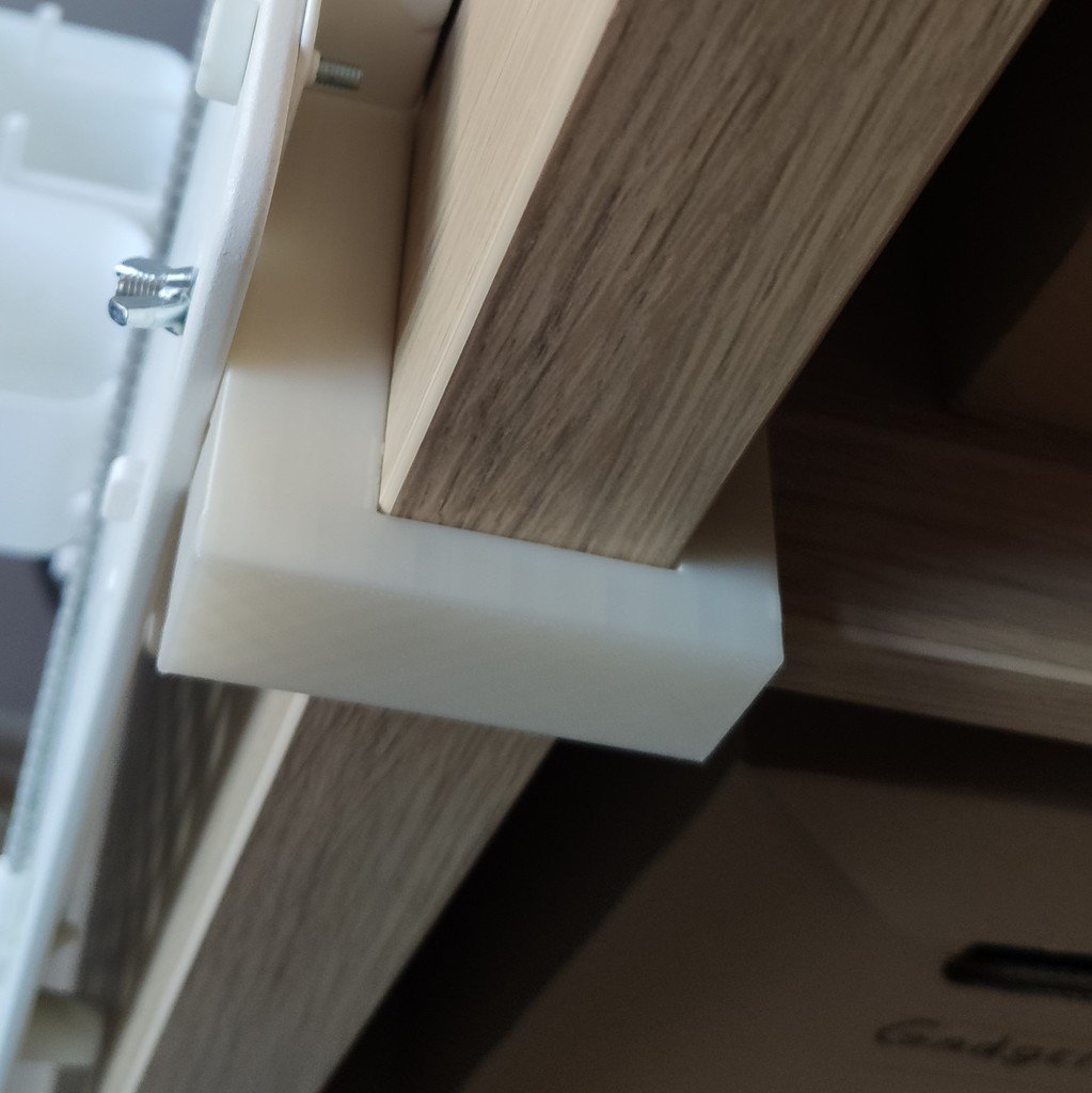 IKEA Skadis Kallax shelf fixing bracket