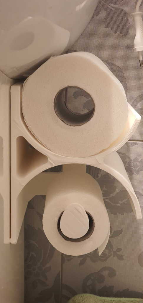 Toilet paper holder for Ultimaker S5