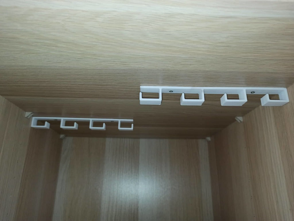 Wall holder for 4 caps for IKEA Cabinet