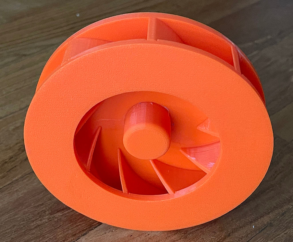 Replacement rotor for Ryobi RBL1802 leaf blower