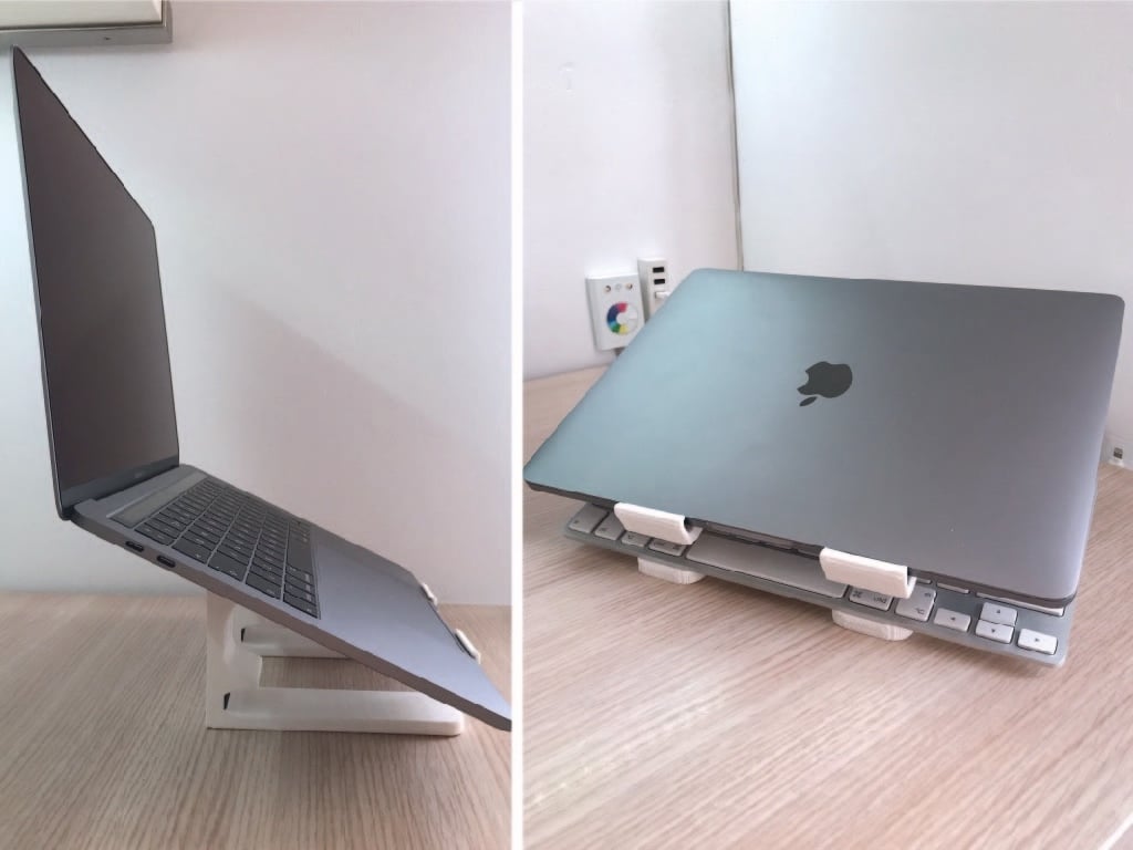 2-position laptop stand for MacBook Pro 13&quot;