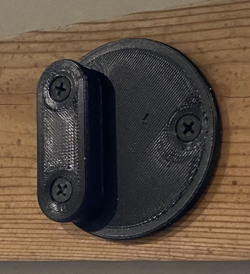 Simple Snowboard Wall Mount
