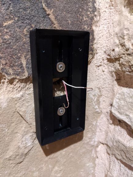 Two-hole mounting for Ring Doorbell