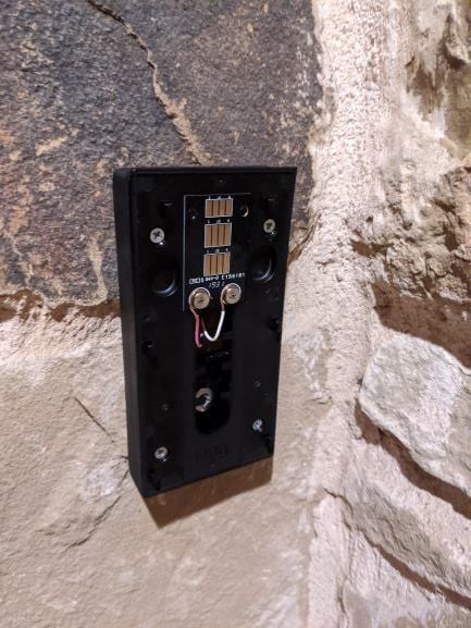 Two-hole mounting for Ring Doorbell