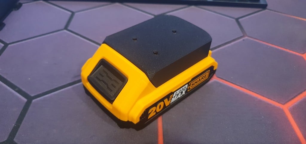 INGCO 20V battery holder for the workshop
