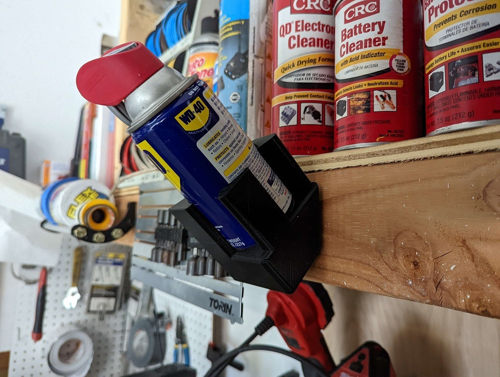 Spray Paint Can Holder - Wall Mounted