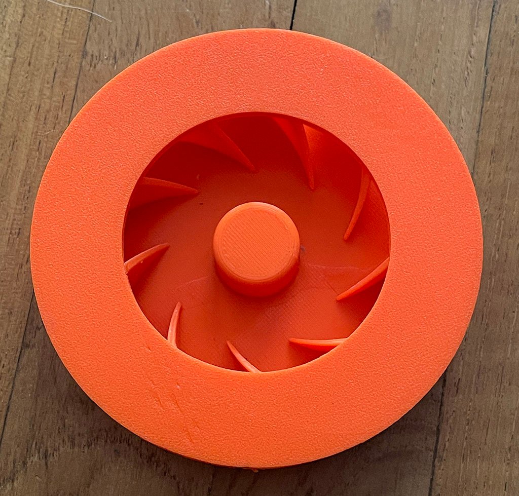 Replacement rotor for Ryobi RBL1802 leaf blower