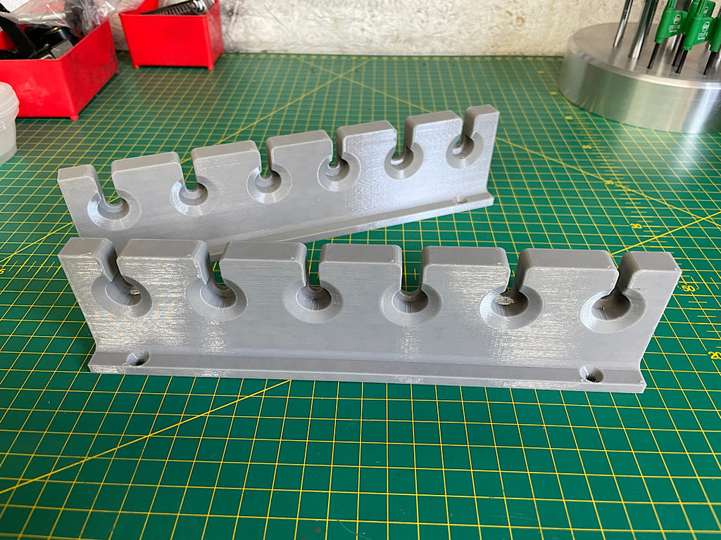Wiha Soft Finish screwdriver wall-mounted rack