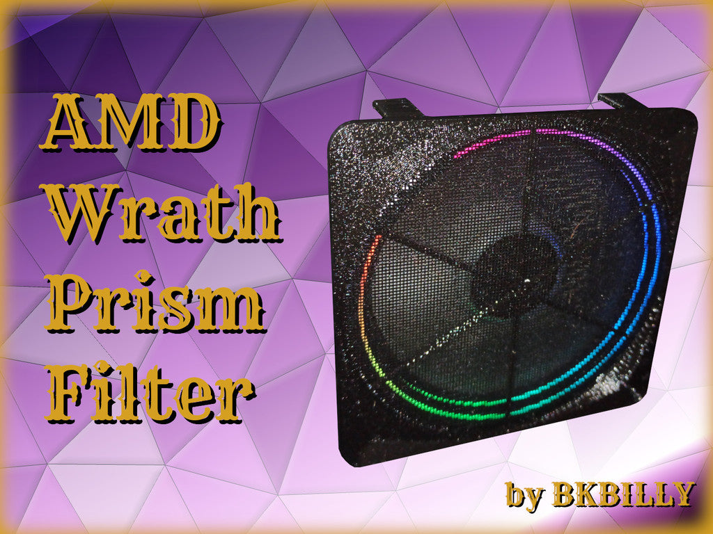 AMD Wraith Prism CPU cooler dust filter